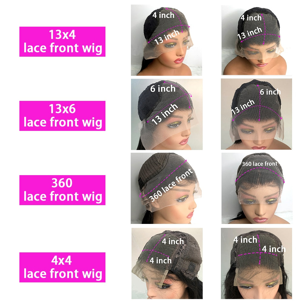 "MIAMI "13x6 Hd Lace Frontal Wig