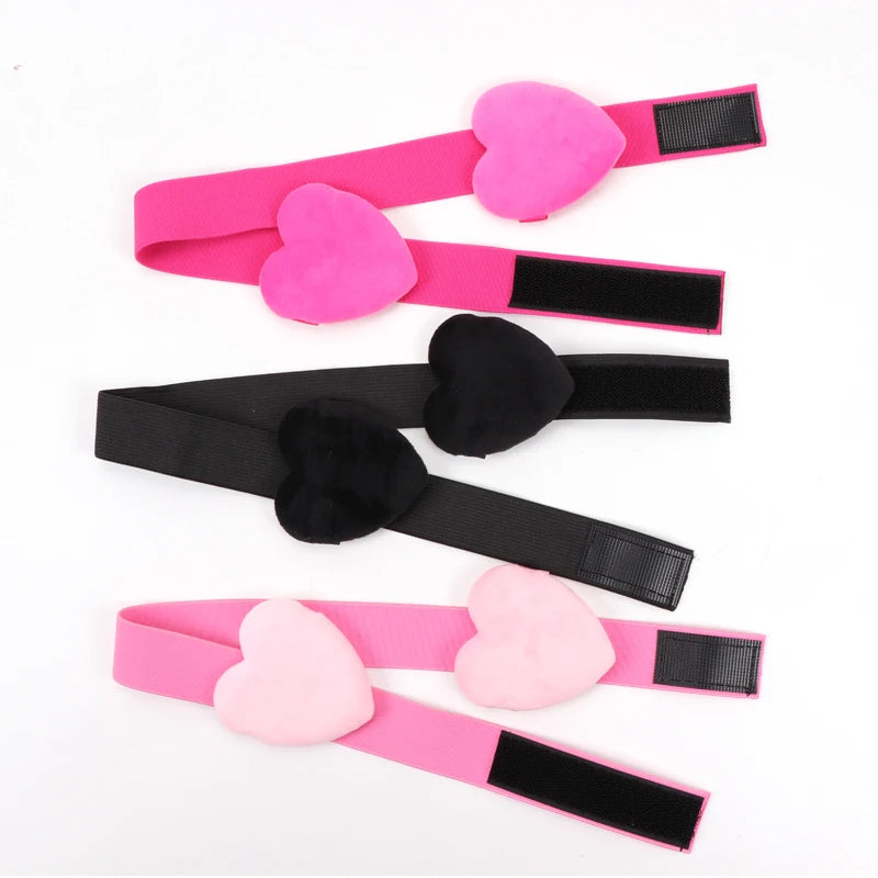 Wig Melt Band 1/3Pcs Frontal Band For Edges With Heart Ear Covers Melt Band With Large Ear Protector Edge Band For Wig 60Cm