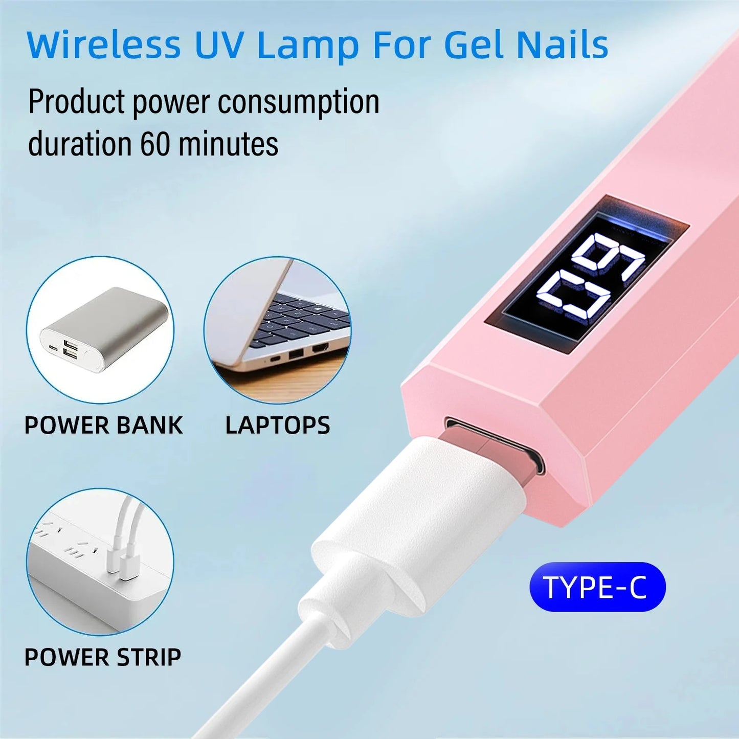 Mini UV/LED Nail Dryer
