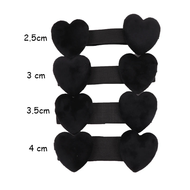 Wig Melt Band 1/3Pcs Frontal Band For Edges With Heart Ear Covers Melt Band With Large Ear Protector Edge Band For Wig 60Cm