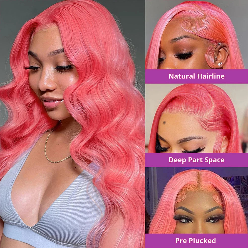 PUSSC Pink Lace Front Wig