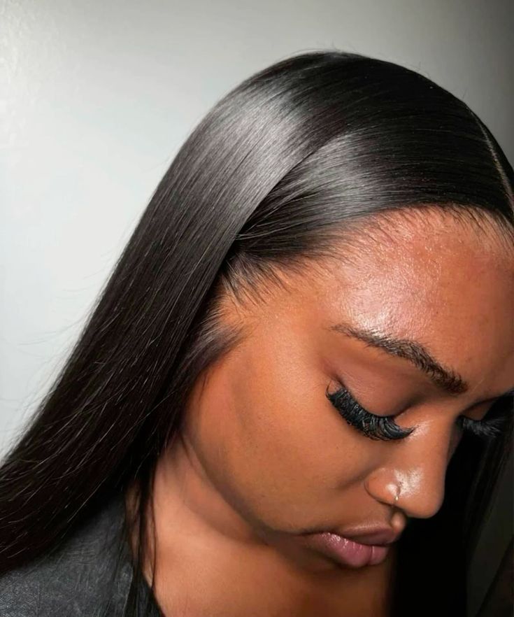 Bone Straight Brazilian Hair Bundles With 13x4 HD Lace Frontal