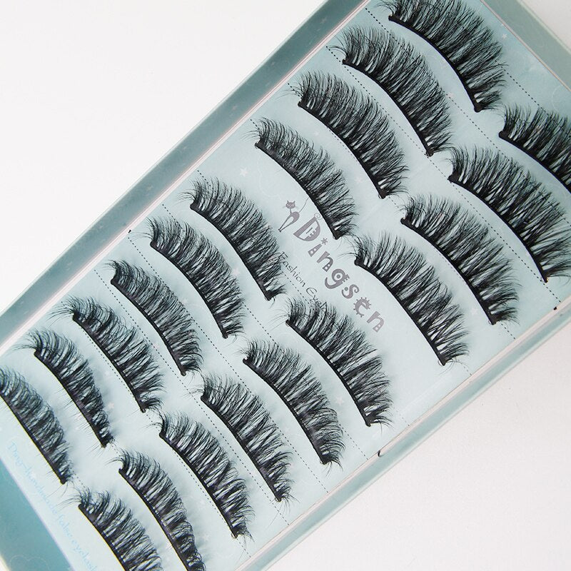 New 10/5 pairs Multipack 8-26mm mink lashes handmade