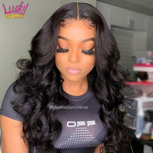 “Dimi” Honey Blonde Body Wave Lace Front Wig