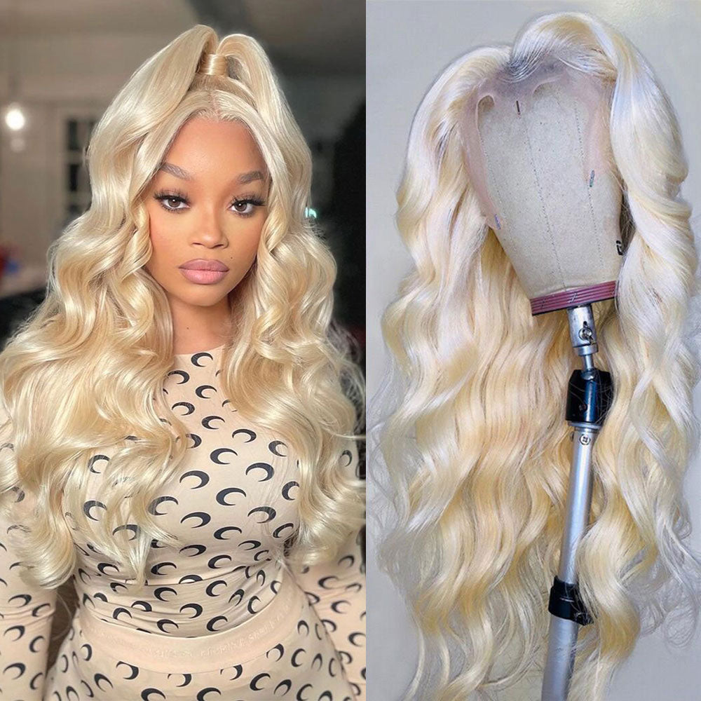 Blonde Wig 613 Lace Frontal Wig