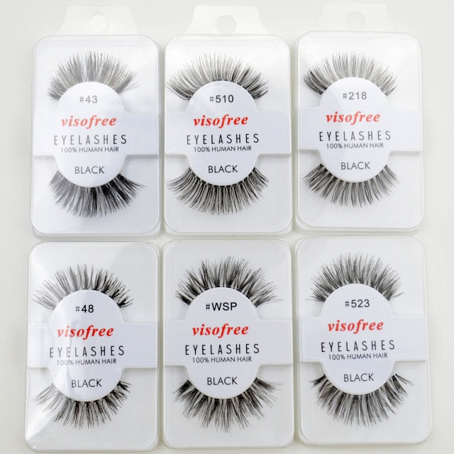 12 pairs Strip Lashes For The Modest Bae