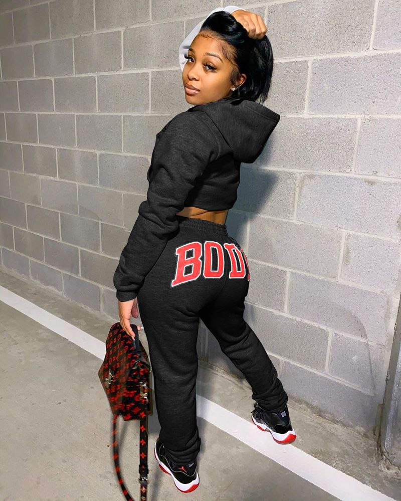 BAWDY Set Hoodie and Sweatpants