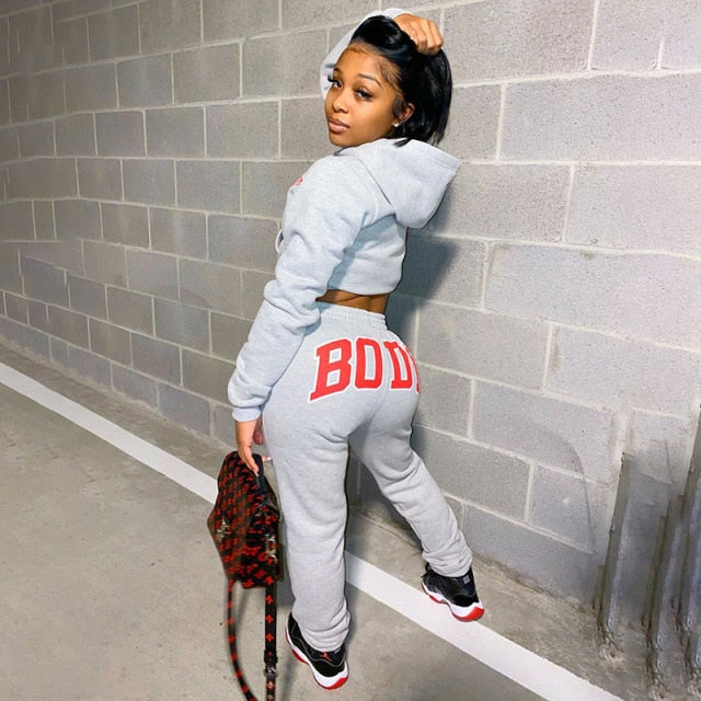 BAWDY Set Hoodie and Sweatpants