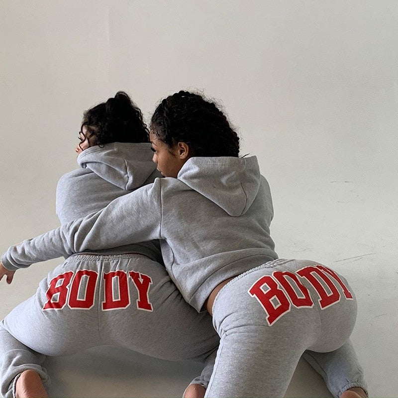 BAWDY Set Hoodie and Sweatpants