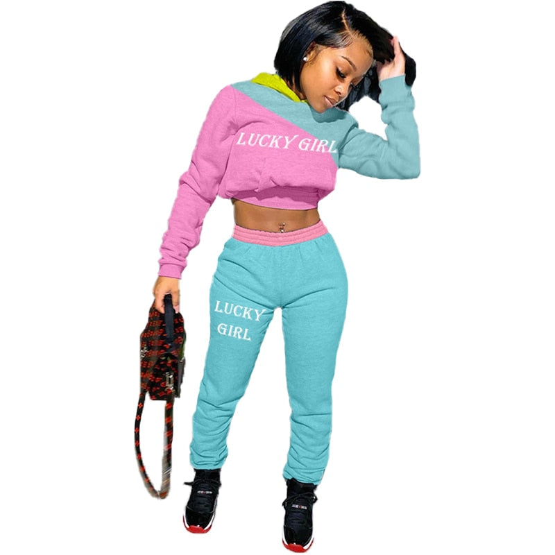 BAWDY Set Hoodie and Sweatpants